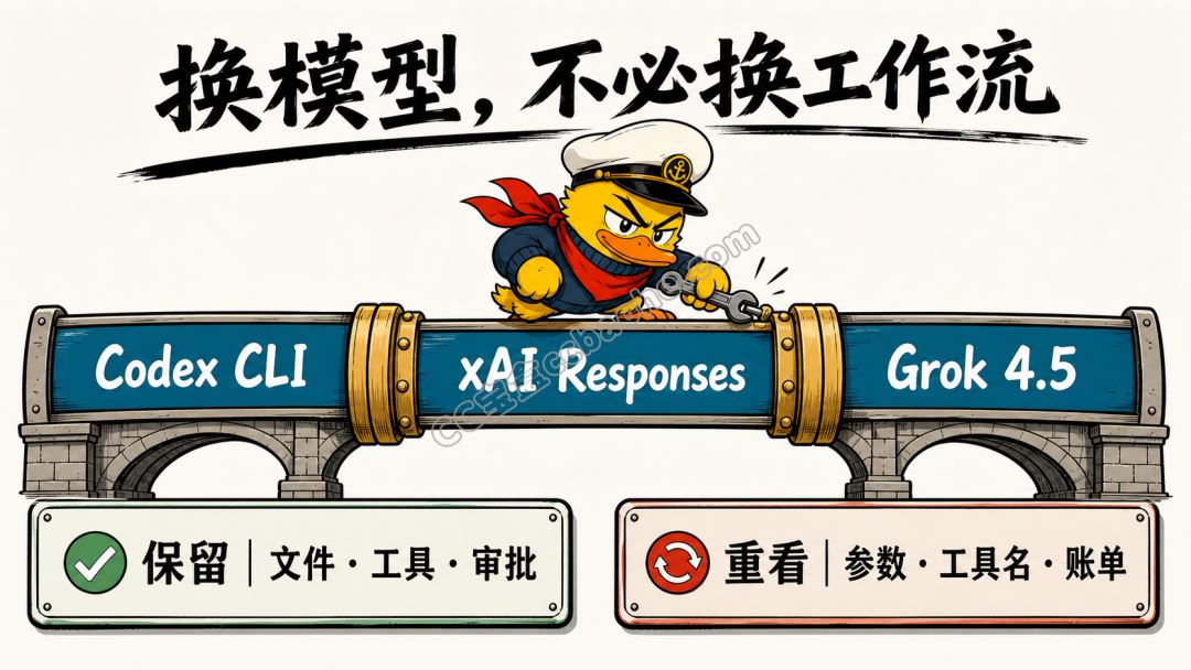 换模型，不必换工作流
